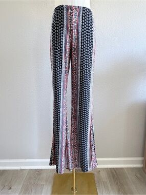 Arabella Woman Stretch Boho Hippie Festival Flare Pant Bell Bottom Size XS/S